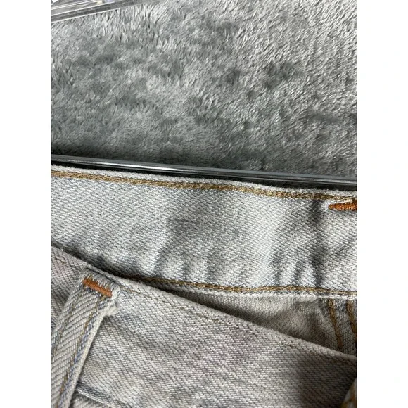 Vintage Y2K Hollister Low Rise Bootcut Mens Jeans 34x32 Thrashed Destroyed Baggy